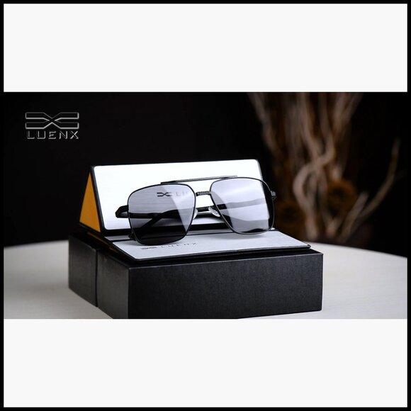 Stainless Steel Polarized Sunglasses UV400 Protection Retro  display picture 1